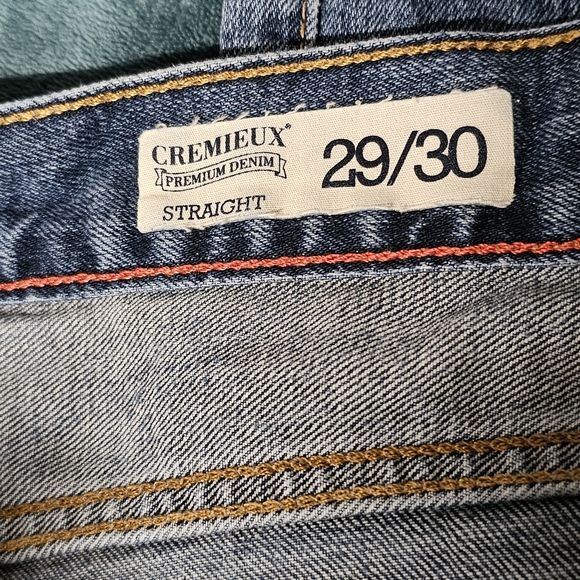 3/$25 🆕 Cremieux | Premium Denim Straight Fit Medium Wash size 29/30 - Picture 8 of 11